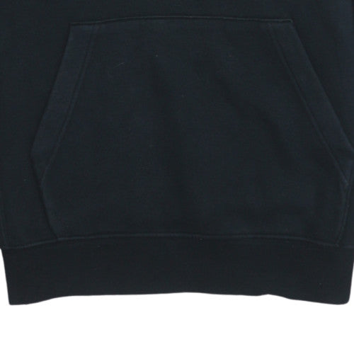 Nike Women's Black Small Tall Pullover Hoodie with Logo Pocket