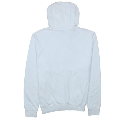 Nike Men's White Pullover Hoodie M Logo Sports Fleece