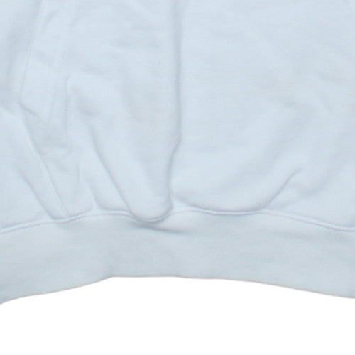 Nike Men's White Pullover Hoodie M Logo Sports Fleece