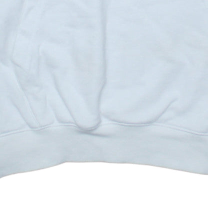Nike Men's White Pullover Hoodie M Logo Sports Fleece