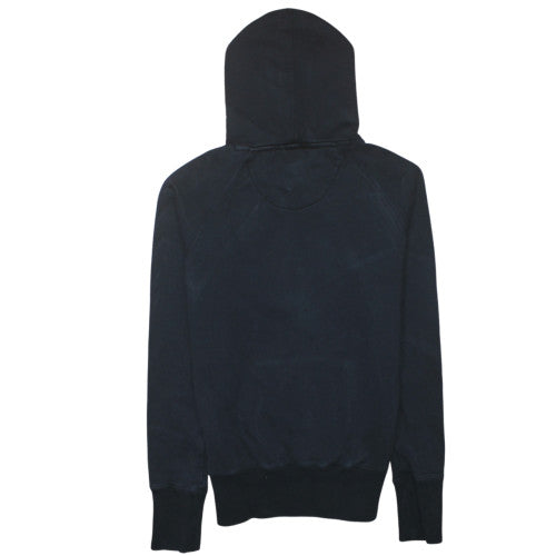 Nike Womens Black Sportswear Pullover Hoodie Size 12/14 Cotton Blend