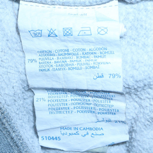 Nike Men’s Grey Crew Neck Pullover Sweatshirt S Regular Fleece