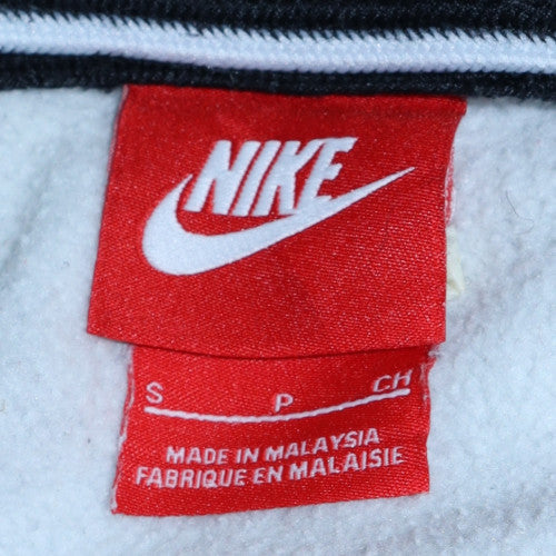 Nike Men’s Grey Pullover Hoodie Regular Fit Small Fleece Sweatshirt