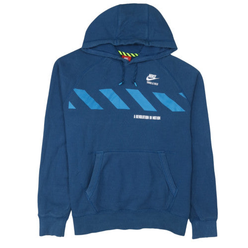 Nike Men's Blue XL Pullover Hoodie Track & Field Sports Sweatshirt