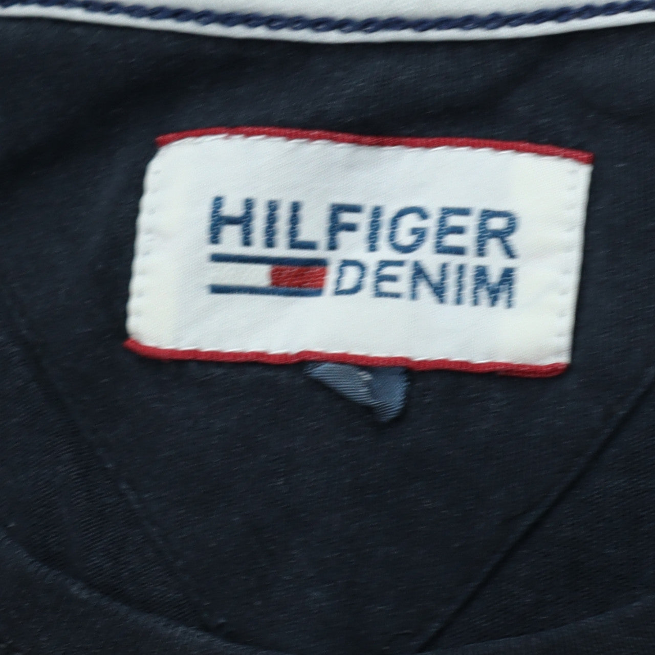 Tommy Hilfiger Men Black Cotton Crew Neck Short Sleeve T-Shirt M