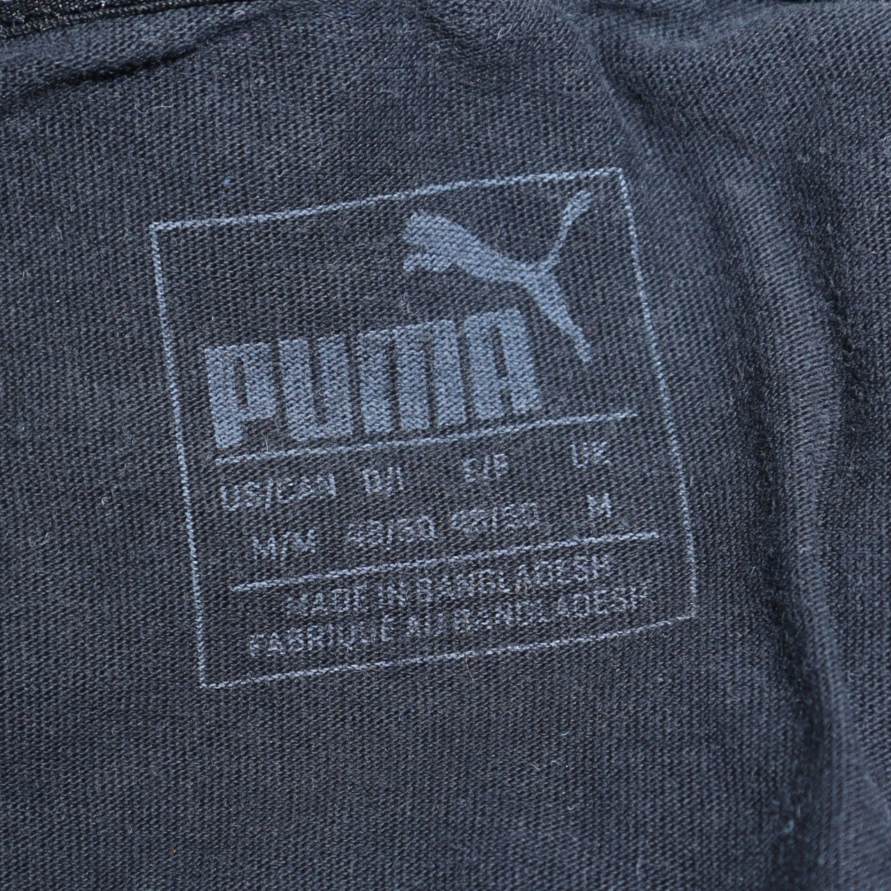 Puma Men's Black Original Sportswear Graphic T-Shirt Size M