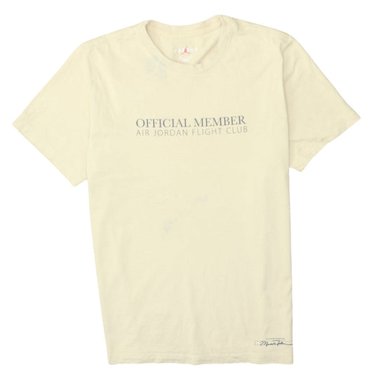 Jordan Men's Beige XL Air Jordan Flight Club Graphic T-Shirt
