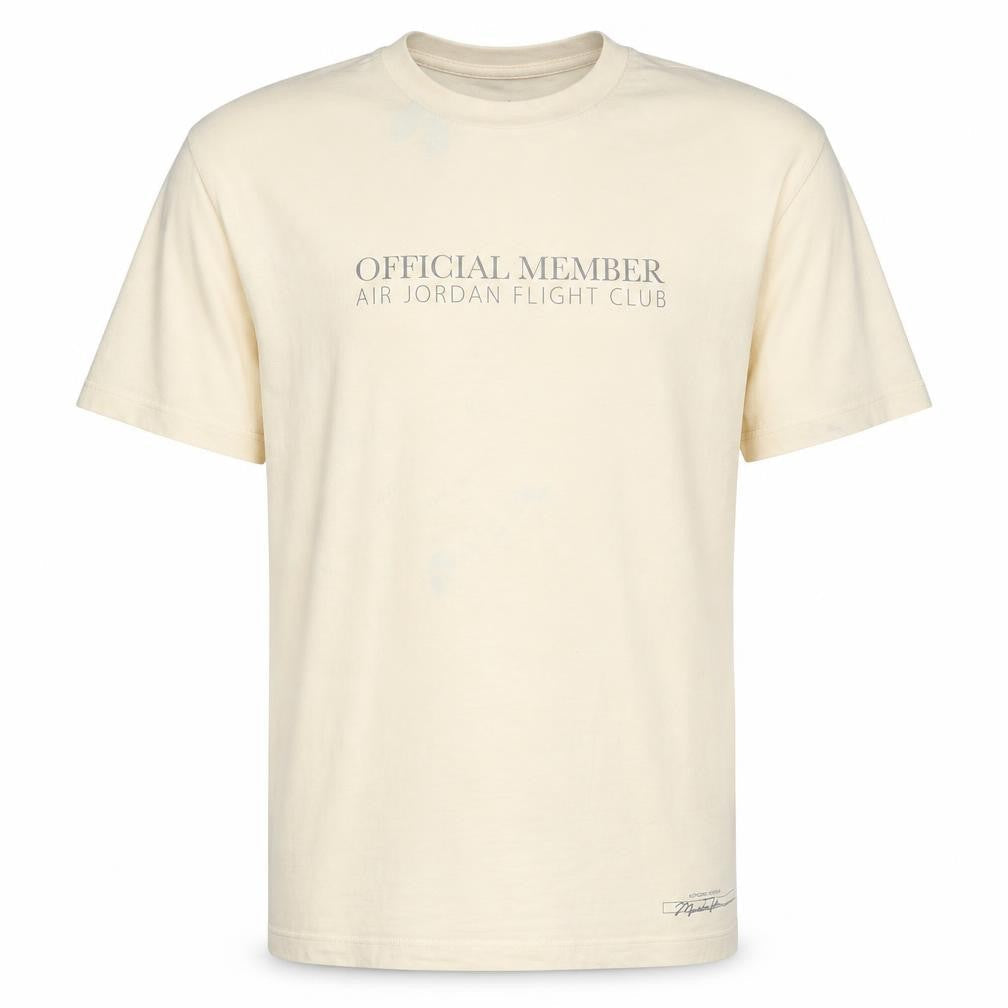 Jordan Men's Beige XL Air Jordan Flight Club Graphic T-Shirt