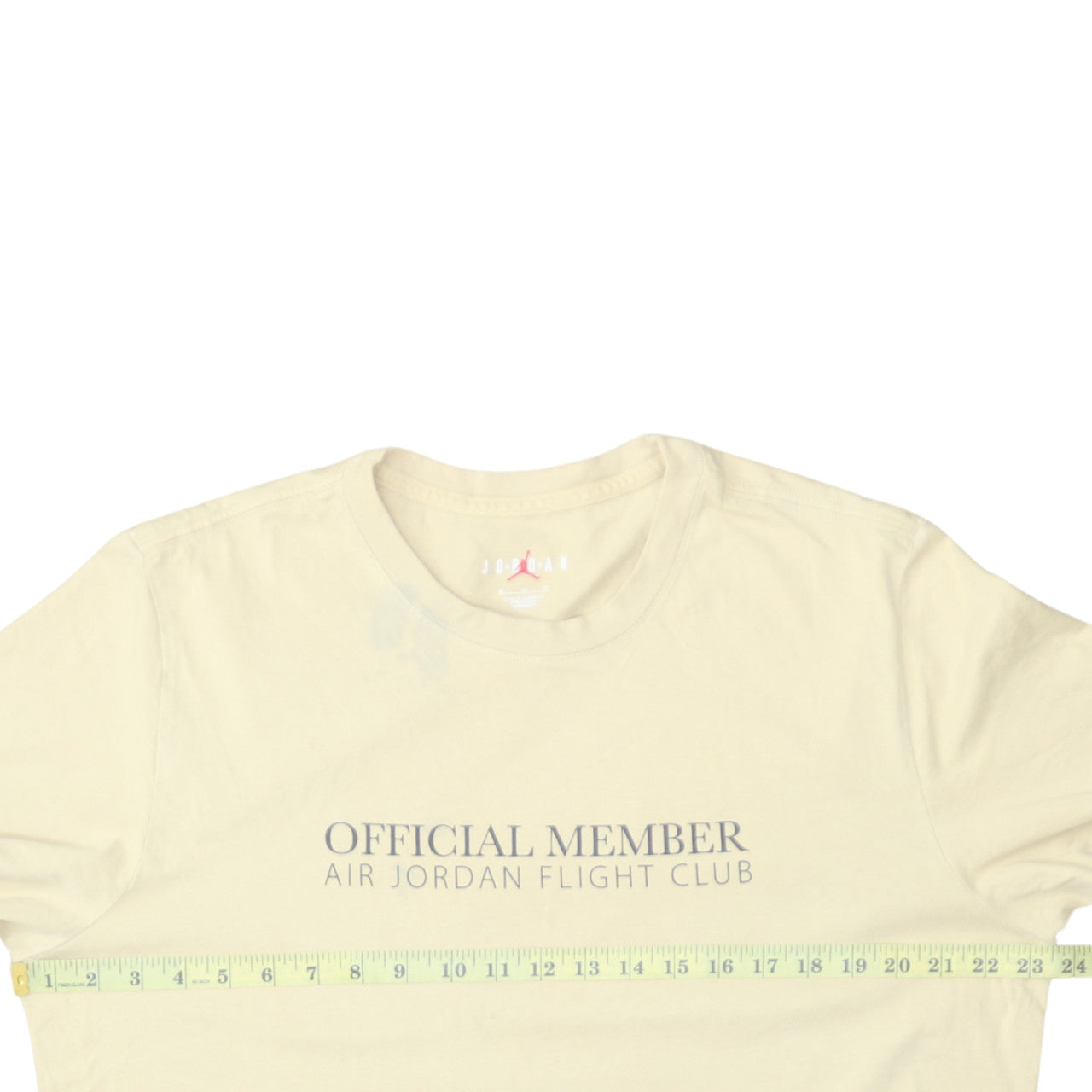 Jordan Men's Beige XL Air Jordan Flight Club Graphic T-Shirt
