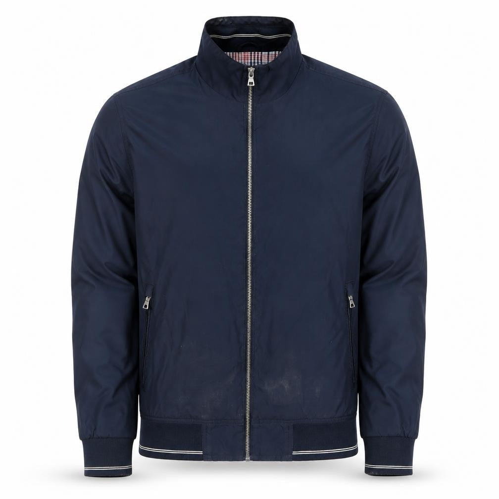 Marks & Spencer Men's Blue Bomber Jacket Small Regular Fit