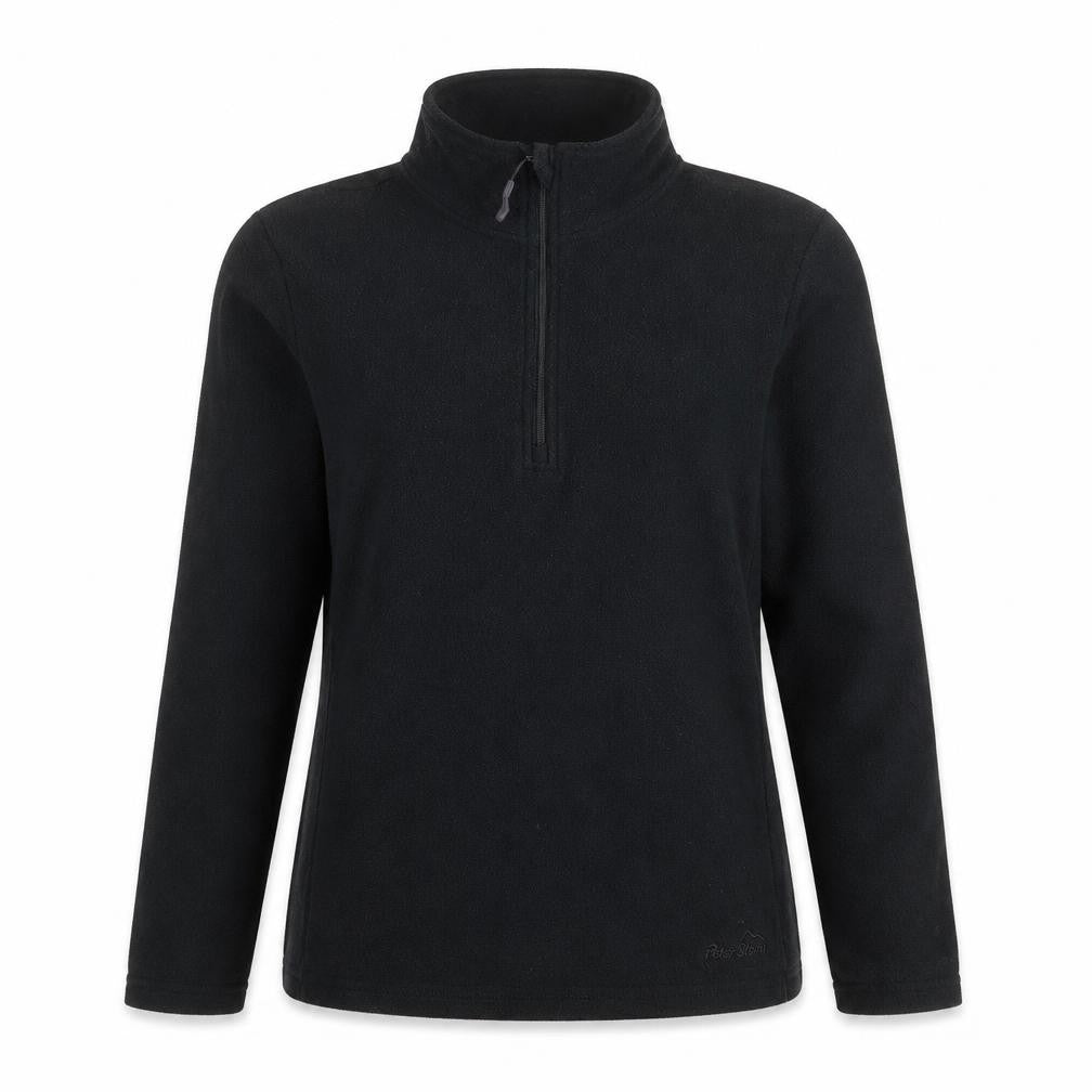 Peter Storm Womens Black Fleece Pullover Sweatshirt Size 12