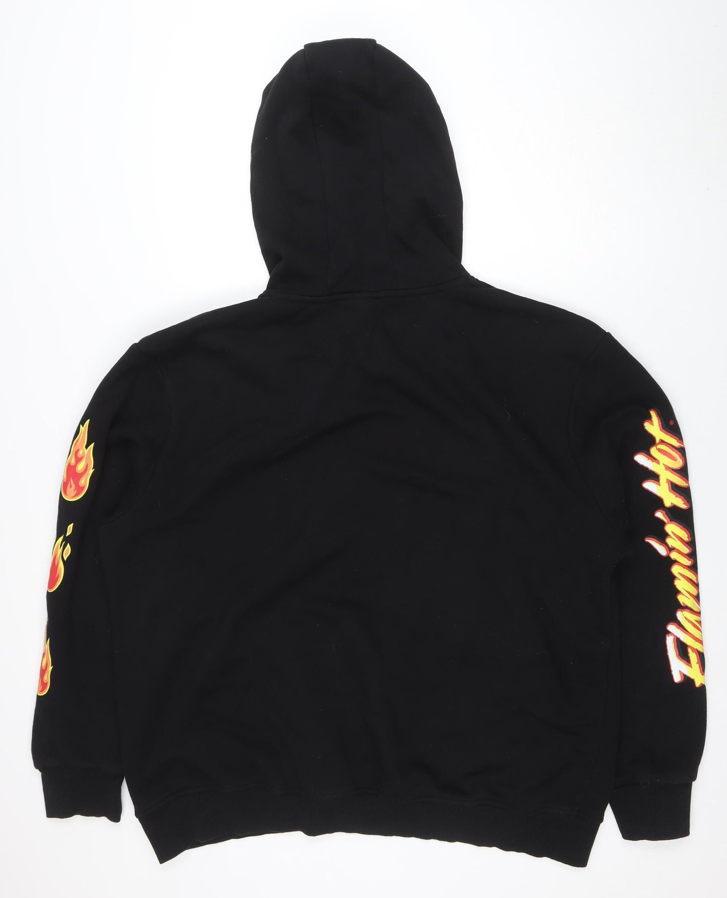Cheetos Men's Black 3XL Pullover Hoodie Graphic Fleece Sweatshirt
