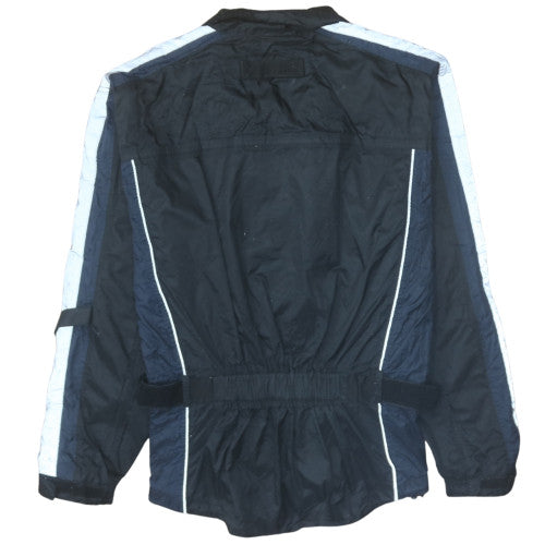 Explorer Men's Black L Waterproof Belted Motorcycle Jacket