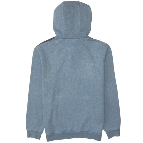 Adidas Boys Grey Pullover Hoodie 11-12 Years Logo Graphic Jumper