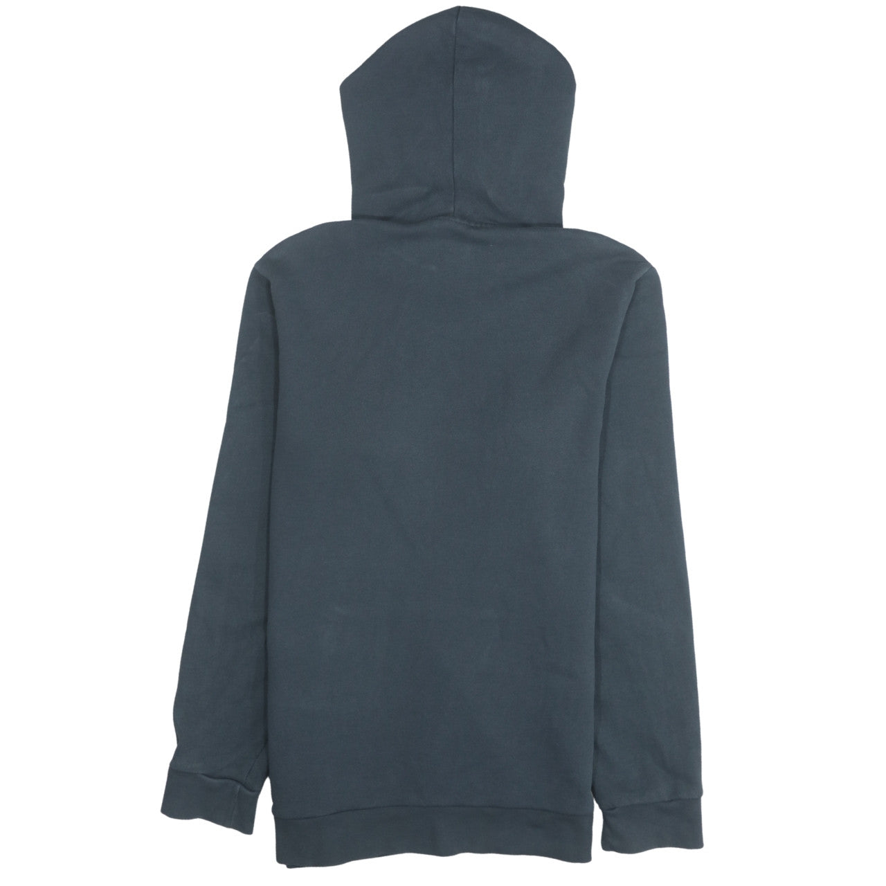 Adidas Mens Grey Pullover Hoodie Size M Regular Fit Logo Sweatshirt