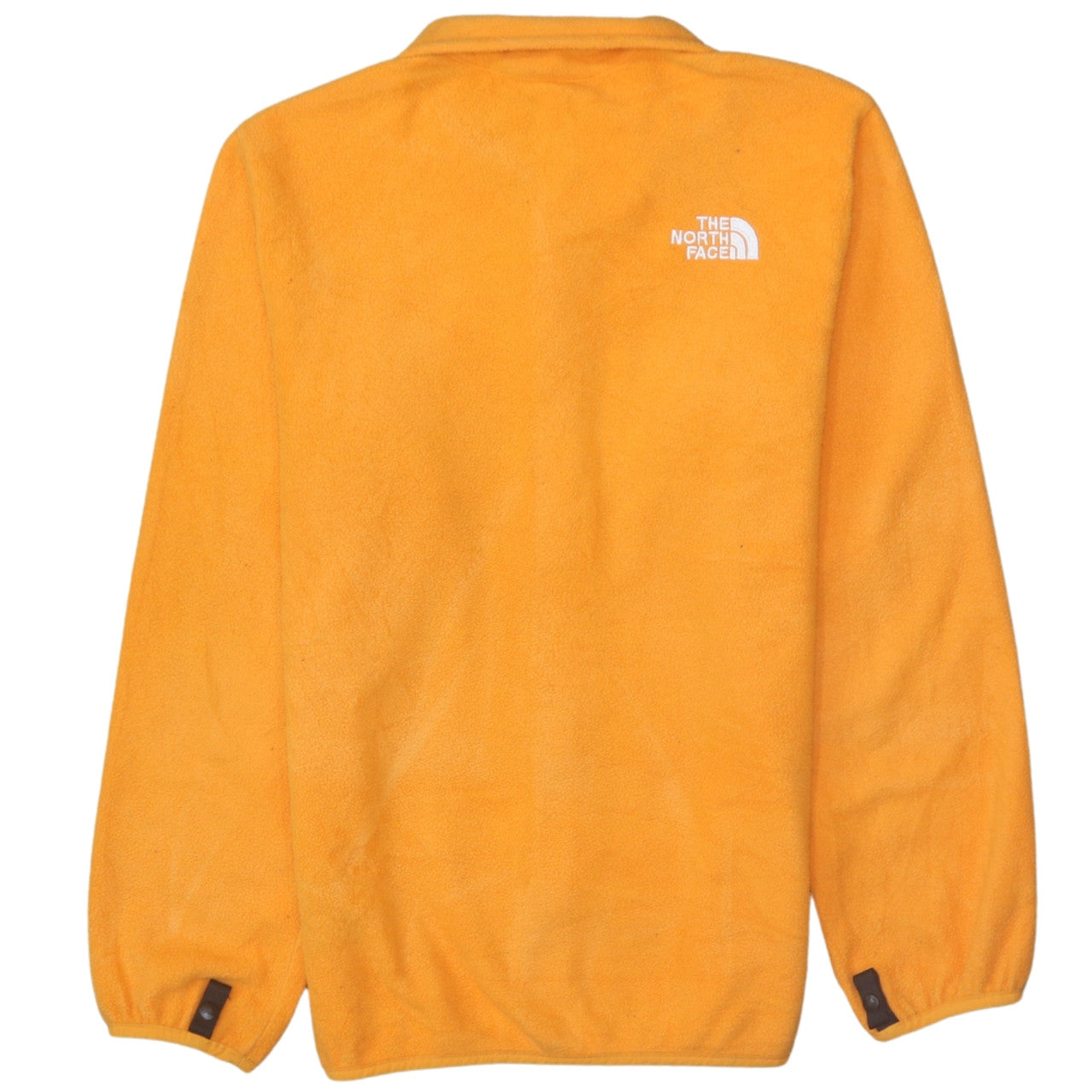 The North Face Boys Orange Fleece Full Zip Jacket Size 10-11 Years