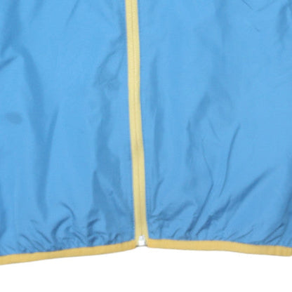Additional view of Quiksilver boys’ blue hooded windbreaker jacket 14 years lightweight full zip