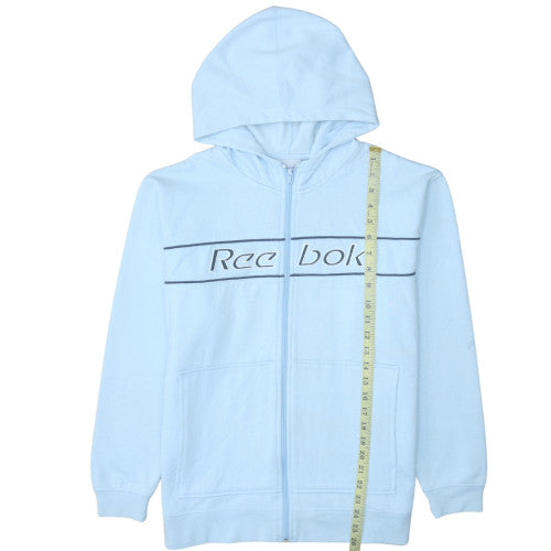 Reebok Men’s Blue Full Zip Hoodie Size M Sports Fleece