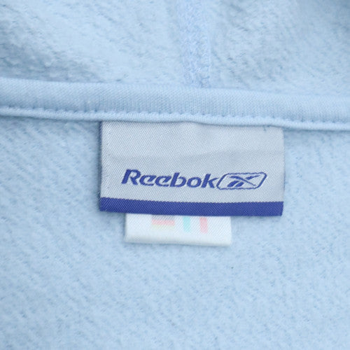 Reebok Men’s Blue Full Zip Hoodie Size M Sports Fleece