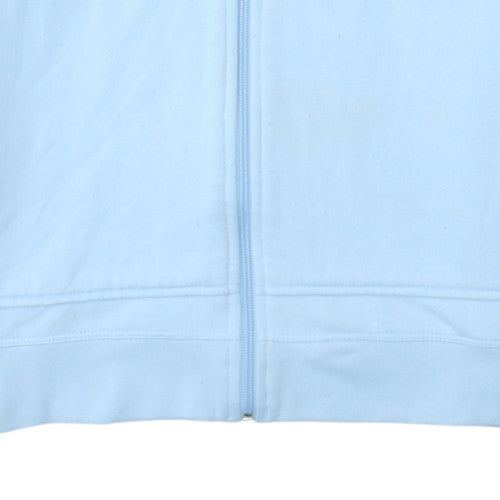 Reebok Men’s Blue Full Zip Hoodie Size M Sports Fleece