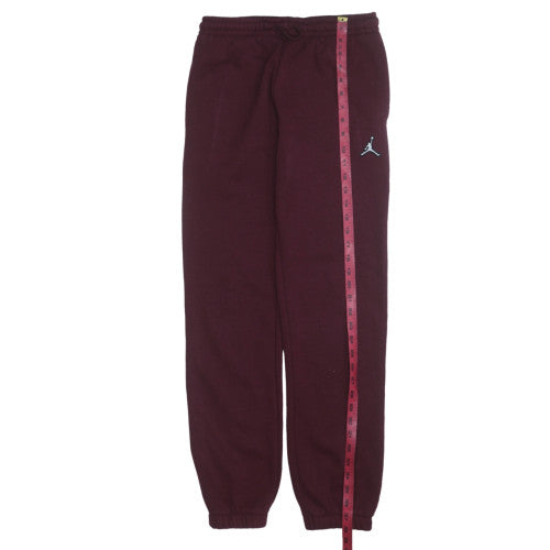 Jordan Boys Brown Fleece Sweatpants XL Elastic Waist Casual Trousers