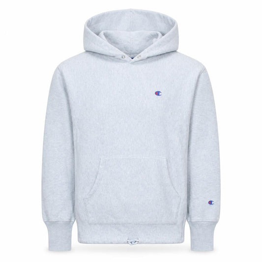 Champion Mens Grey Small Pullover Hoodie Sweatshirt