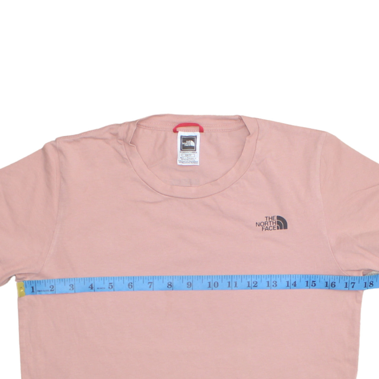 The North Face Womens Pink XS Basic Short Sleeve Cotton T-Shirt