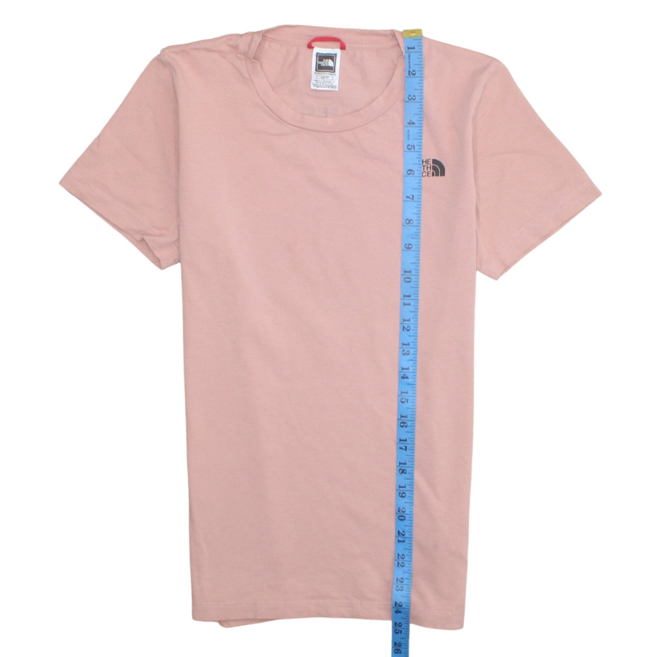The North Face Womens Pink XS Basic Short Sleeve Cotton T-Shirt