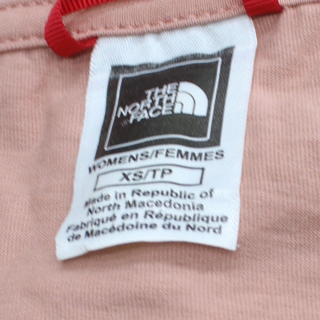 The North Face Womens Pink XS Basic Short Sleeve Cotton T-Shirt
