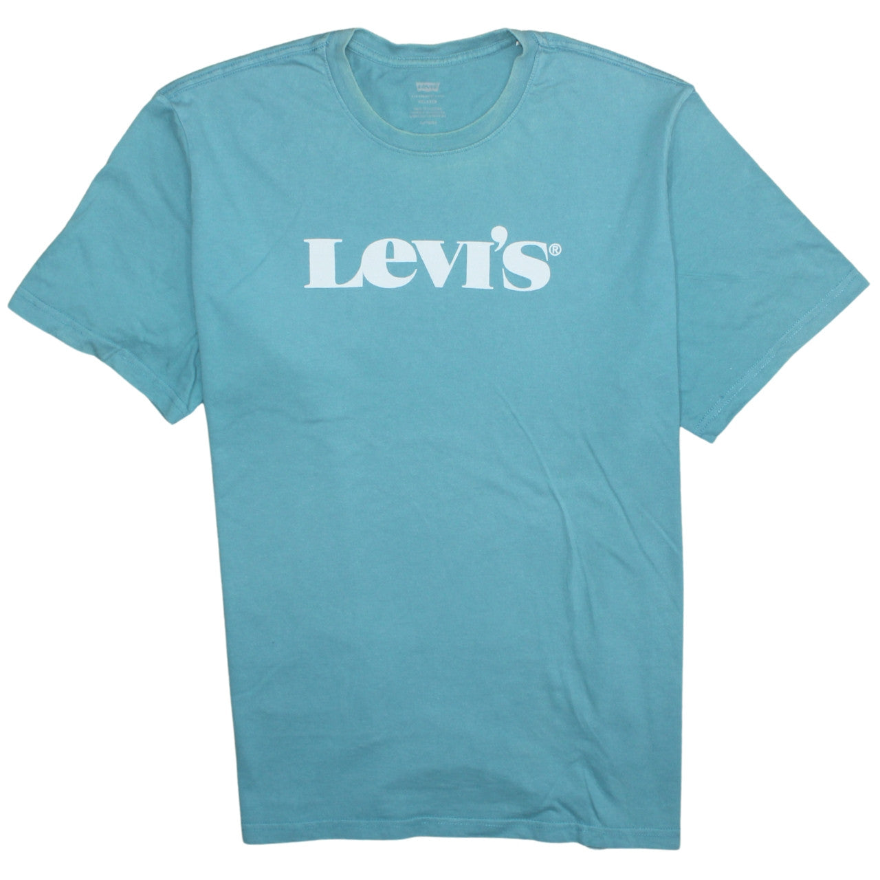 Levi's Men's Blue Relaxed Fit Graphic Logo Cotton T-Shirt XL