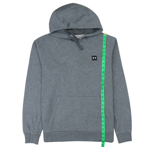 Under Armour Men's Grey Pullover Hoodie Size L ColdGear