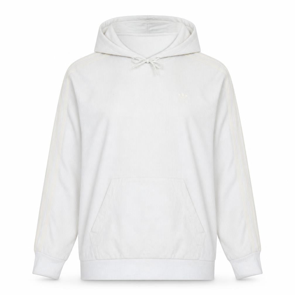 Adidas Women's Ivory Pullover Hoodie Size 14 Cotton Blend