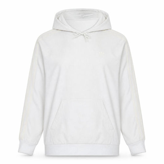 Adidas Women's Ivory Pullover Hoodie Size 14 Cotton Blend