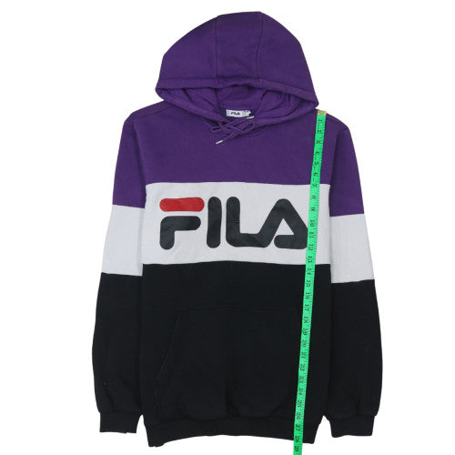 FILA Men's Multicoloured Pullover Hoodie M Graphic Sports Style