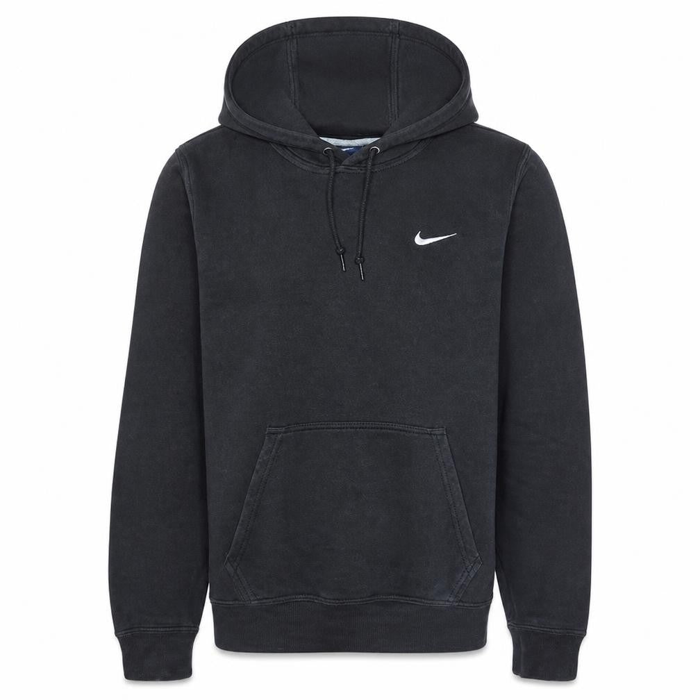 Nike Men's Black Pullover Hoodie M Fleece Regular Fit