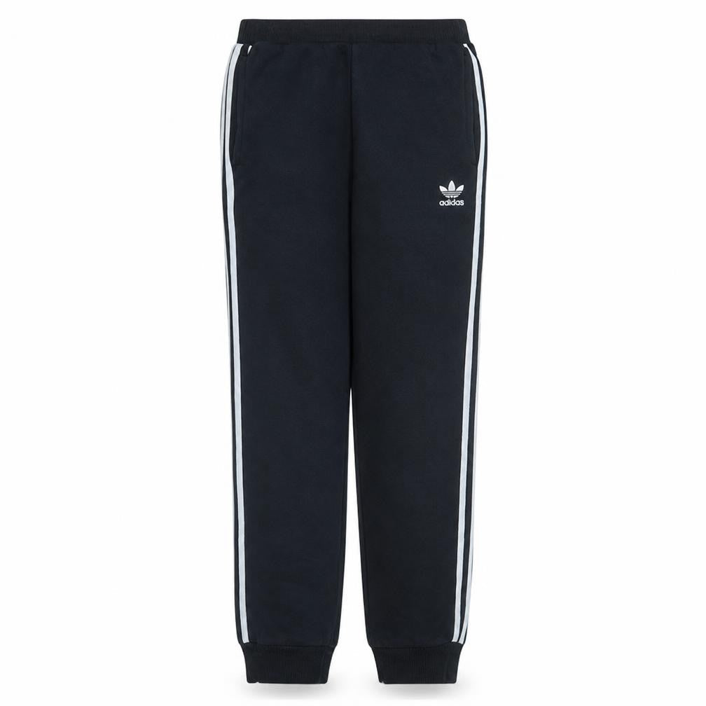 Adidas Mens Black S Sweatpants Jogger Trousers with White Stripes
