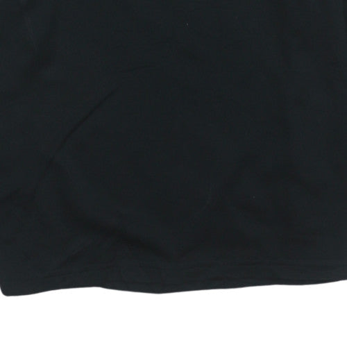 Nike Men's Black Dri-Fit 1/4 Zip Athletic Sweatshirt S