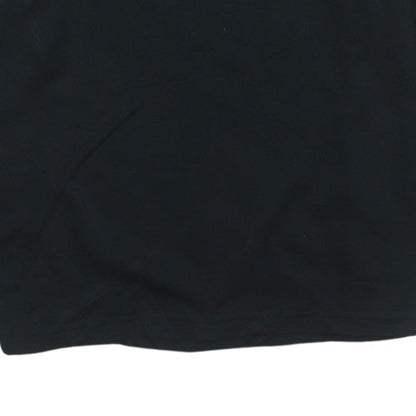 Nike Men's Black Dri-Fit 1/4 Zip Athletic Sweatshirt S