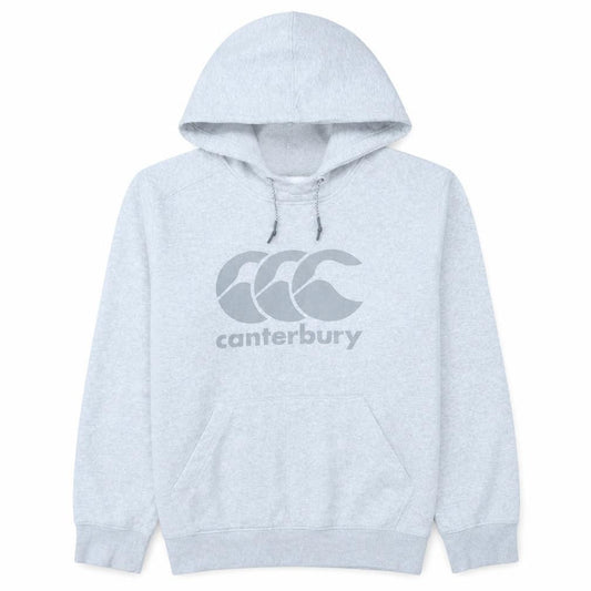 Canterbury Men's Grey Pullover Hoodie M Fleece Sportswear