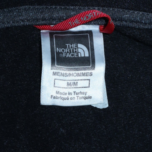 The North Face Men's Grey 1/4 Zip Collared Sweatshirt Size M