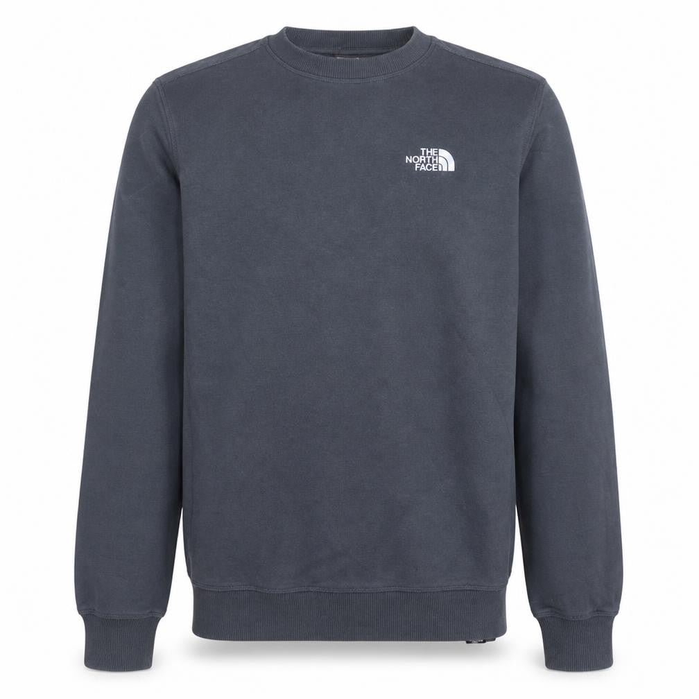The North Face Men's Grey Crew Neck Pullover Sweatshirt S