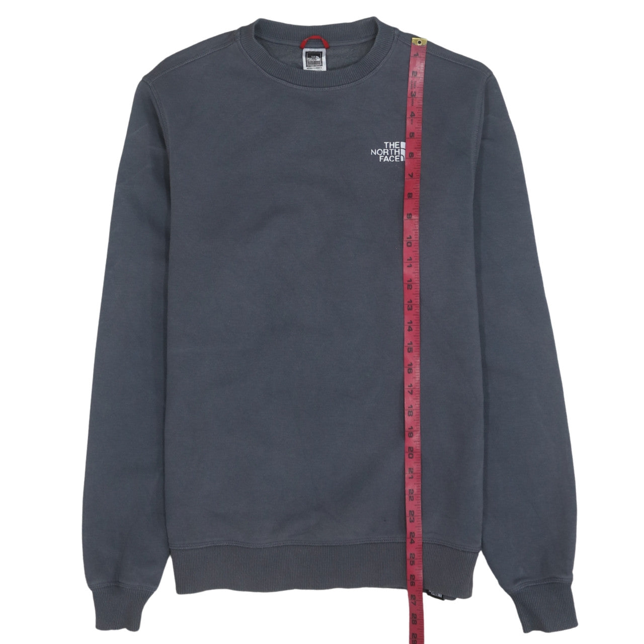 The North Face Men's Grey Crew Neck Pullover Sweatshirt S