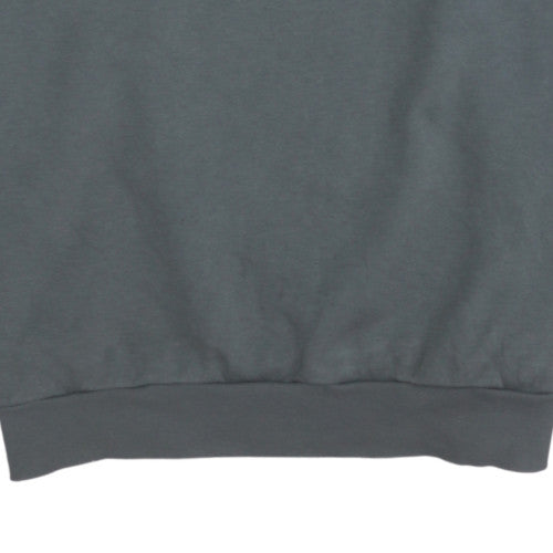 Puma Mens Grey Crew Neck Pullover Sweatshirt M Regular Fit