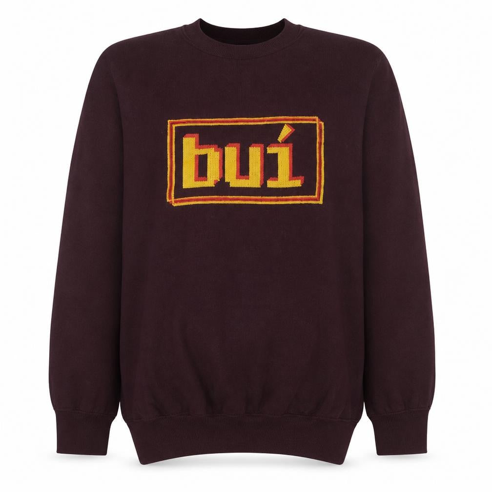 Russell Women Burgundy Crew Neck Pullover Sweatshirt M