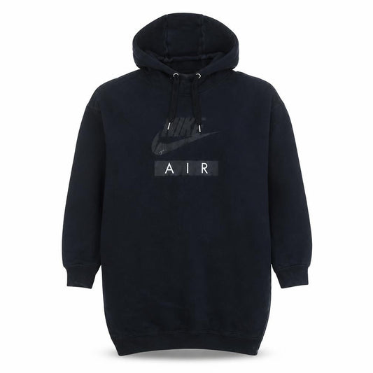 Nike Women’s Black Small Pullover Hoodie Sweatshirt with Logo Print