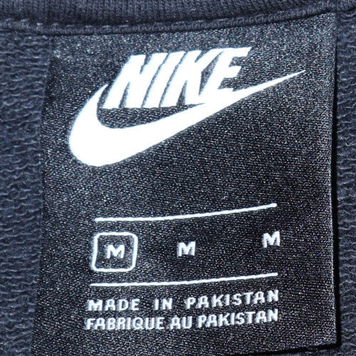 Nike Men's Black Full Zip Hoodie Size M Regular Fit Fleece