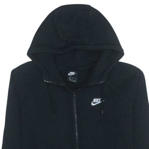 Nike Men's Black Full Zip Hoodie Size M Regular Fit Fleece