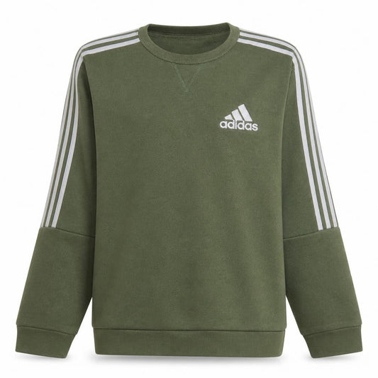 Adidas Men’s Green Crew Neck Pullover Sweatshirt Size M