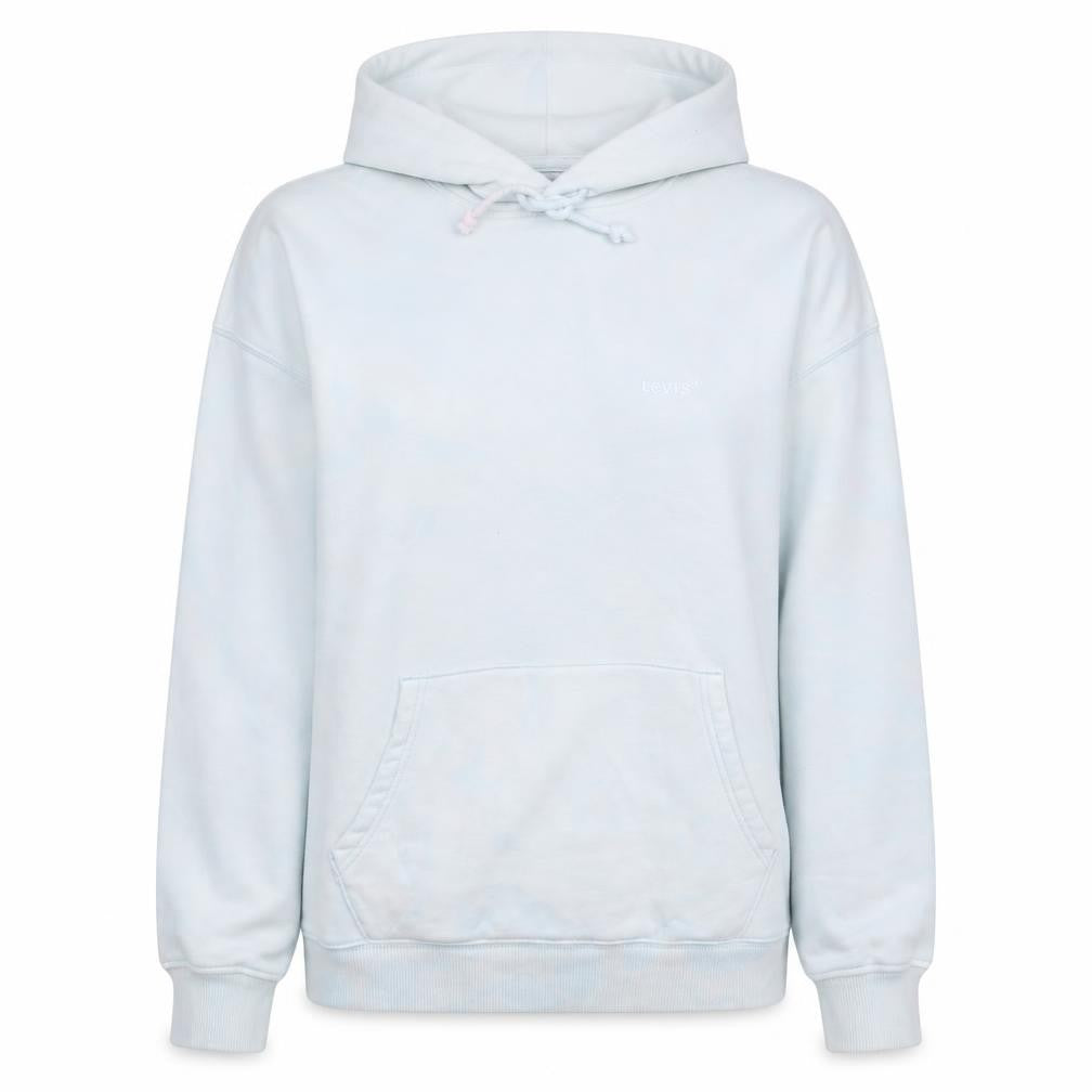 Levi's Women's Light Blue Relaxed Pullover Hoodie Size M