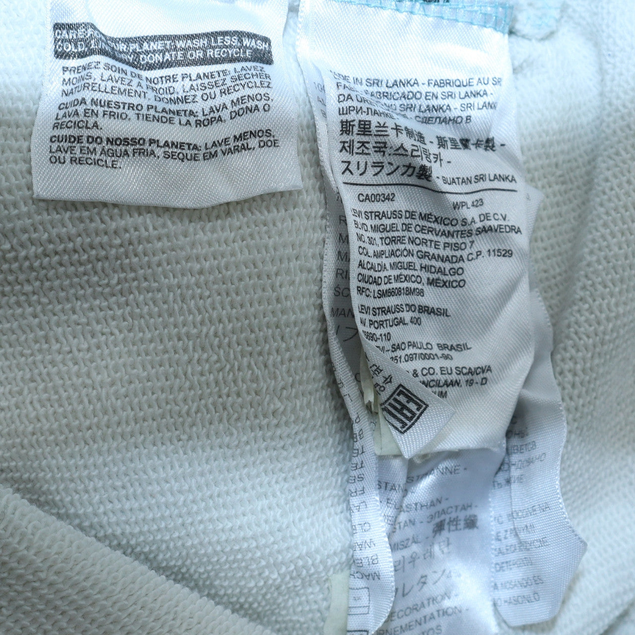Levi's Women's Light Blue Relaxed Pullover Hoodie Size M